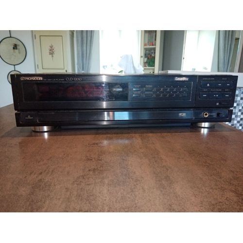 Lecteur de CD CDV LD noir pioneer CLD 1200