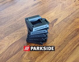 Lot de 5 supports batteries PARKSIDE 20V