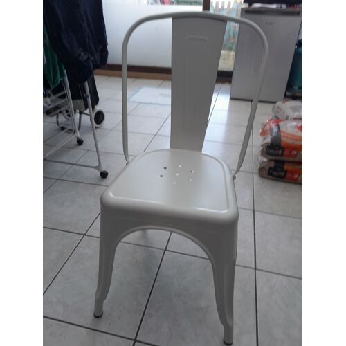 Chaises bistro blanche