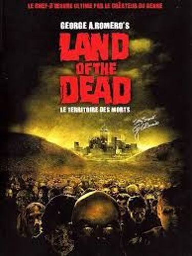 Land Of The Dead De George A. Romero Avec Simon Baker, Asia Argento, John Leguizamo... Affiche Originale De Film Format 120 X 160 Cm