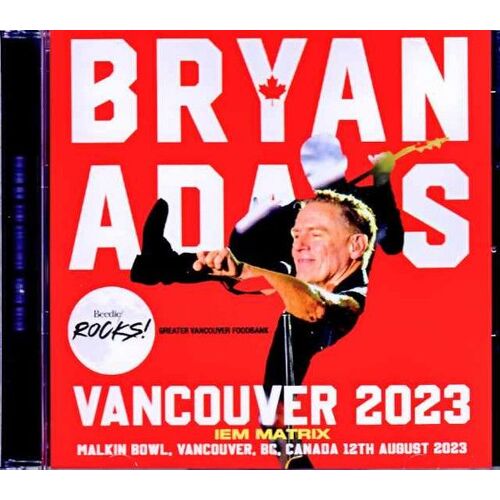 2 Cd's Bryan Adams - Live Vancouver 2023