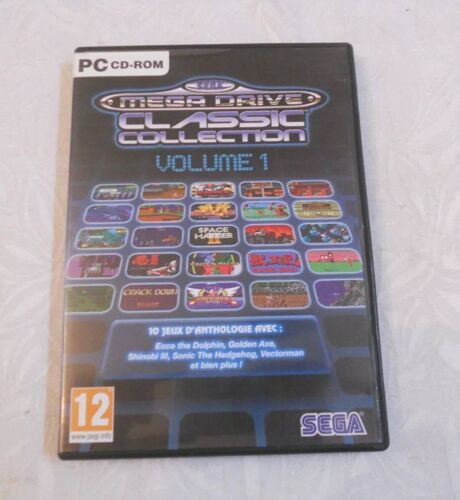 Sega Mega Drive Classic Collection Volume 1 Pc Cd Rom 10 Jeux/ M3