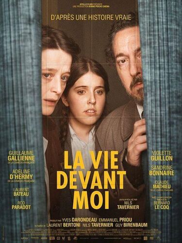La Vie Devant Moi - Véritable Affiche De Cinéma Pliée - Format 120x160 Cm - De Nils Tavernier Avec Guillaume Gallienne, Adeline D'hermy, Sandrine Bonnaire, Bernard Le Coq, Rod Paradot - 2025