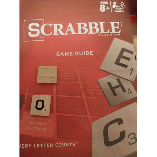 1 Lettre En Bois Pour Scrabble - Version Usa