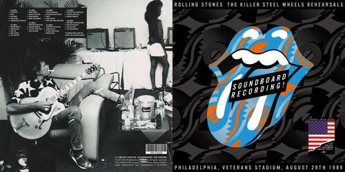 4lp Box Rolling Stones: The Killer Steel Wheels Rehearsals (Couleur)