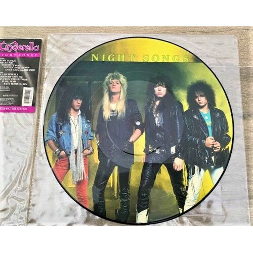 Night Songs * Limited Picture Edition Vinyle 1986 Press D'origine
