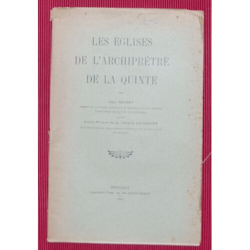 Les Églises De L'archiprêtré De La Quinte