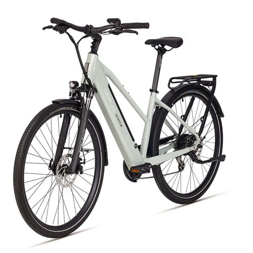Vélo Électrique Deruiz Quartz M 250w E Bike, Batterie 48v/483wh, Autonomie Jusqu'à 143km, Shimano 8 Vitesses, Dérailleur, Moteur Arrière