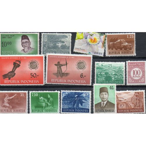 Indonésie Timbres Divers