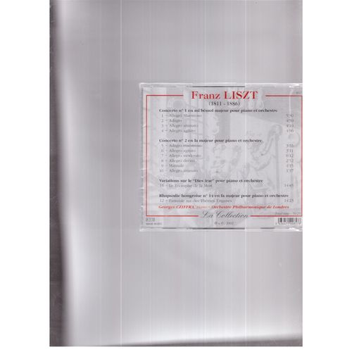 Franz Liszt - Les Concertos Pour Piano