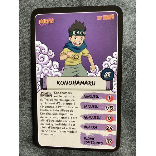Carte Naruto / Konohamaru - Burger King