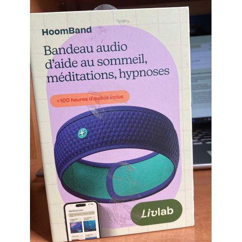 Livlab HoomBand Bandeau audio d'aide au sommeil