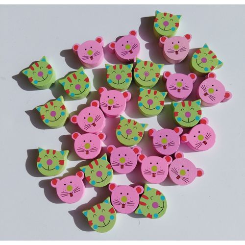 Jeu De Dames - Entre Chats Et Souris - Jetons