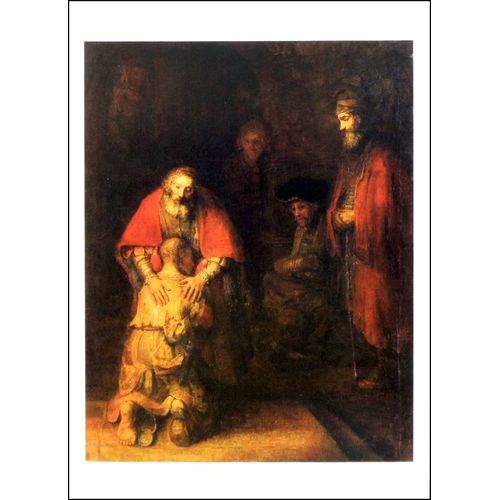 Rembrandt Lot Cartes Postales Tableaux Peinture Reproduction