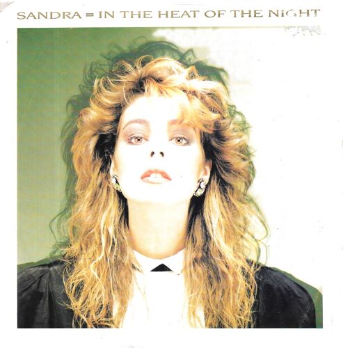 Sandra : In The Heat Of The Night / Heatwave (Instrumental) [Vinyle 45 Tours 7"] 1985