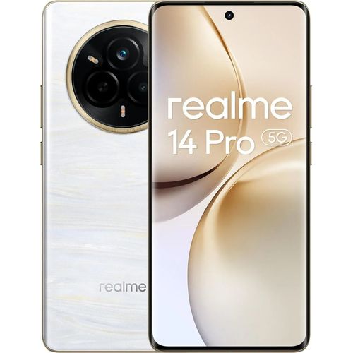 Realme 14 Pro 5G Dual-SIM 256 Go Blanc Perle