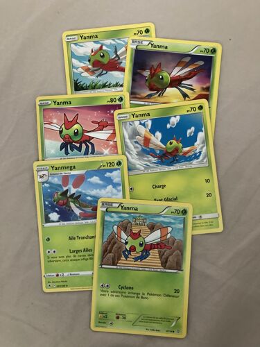 (1797) 5x Yanma + Yanmega (Pokemon)