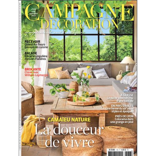 Campagne Et Décoration N°138 - Septembre 2022 - La Douceur De Vivre