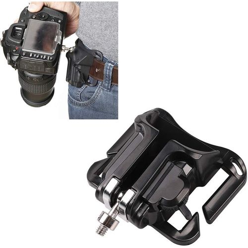 3 Pièces Appareil Photo Reflex Numérique Ceinture Agrafe Taille Ceinture Holster Titulaire Bretelles Bouton De Boucle,Pour Sony/Pour Canon/Pour Nikon/Pour Olympus/Pour Fuji (Roulement 10kg)