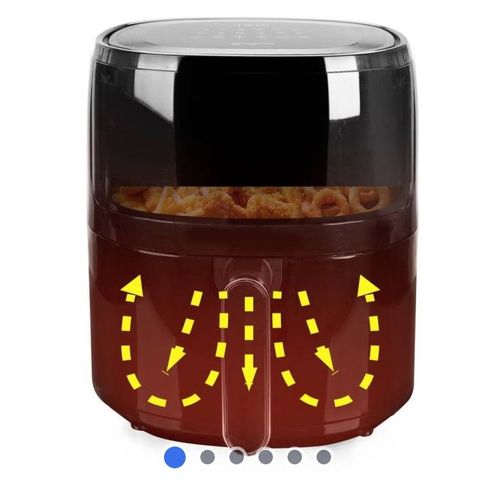 Air frayer friteuse sans huile noir