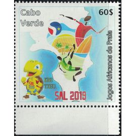 Cap Vert 2019 Neuf Jeux Africains De Plage Tortue Sal 2019 Kre Txeu