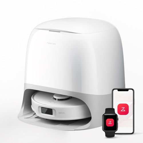 Aspirateur robot laveur avec station d'accueil multifonctionnelle 3.0 Roborock Qrevo Curv S5X