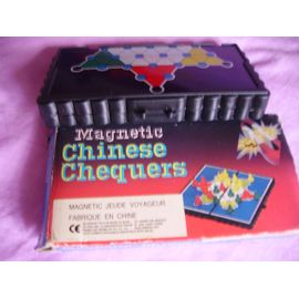 Jeu De Dames Chinoises Magnétique De Voyage