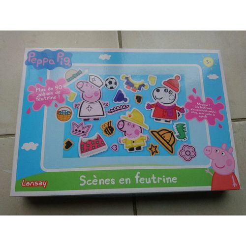 Scènes En Feutrine Peppa Pig