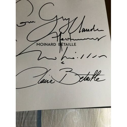 Moinard Bétaille.Tres Grande Rarete. Envoi Autographe Des Auteurs Edition Origin