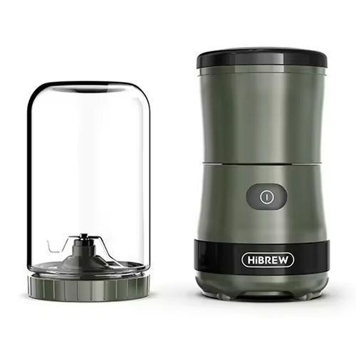 HiBREW G2 Moulin à café 3 en 1, 2000 mAh, double tasse, mixeurs de fruits, presse-agrumes, broyeur à glace, pour le camping ou le voyage