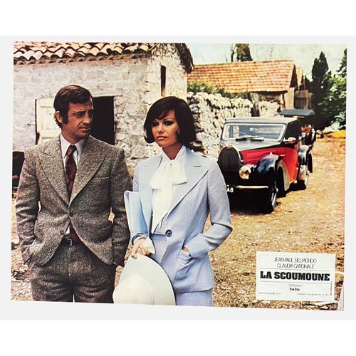 La Scoumoune - Photo D'exploitation Cinématographique - Format 22x28,5 Cm - De José Giovanni Avec Jean-Paul Belmondo, Claudia Cardinale, Michel Constantin - 1972 #
