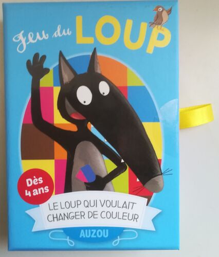 Jeu Du Loup - Le Loup Qui Voulait Changer De Couleurs - Jeu D'observation Et De Rapidité - A Partir De 4 Ans