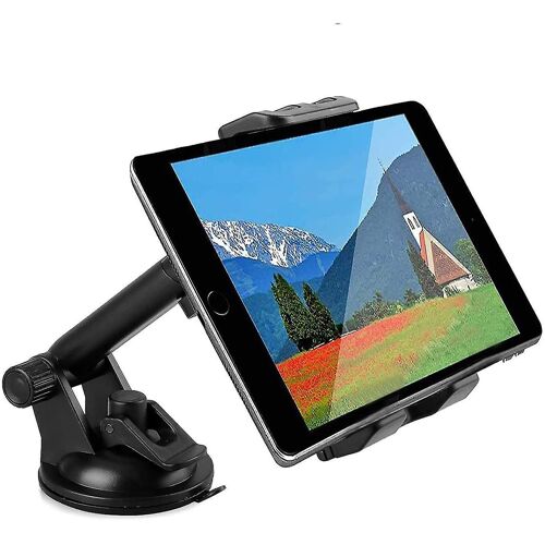 Support Universel Pour Tablette De Voiture Pour Tableau De Bord Et Pare-Brise - Compatible Avec Les Appareils De 3,5 À 10,1 Pouces