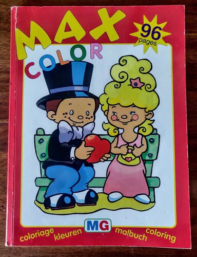 Livre De Coloriage Vintage (2002) - Édition Mg - Max Color