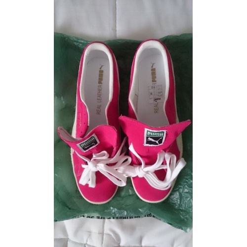 Baskets Sneakers Puma Clyde Pink Pointure 44