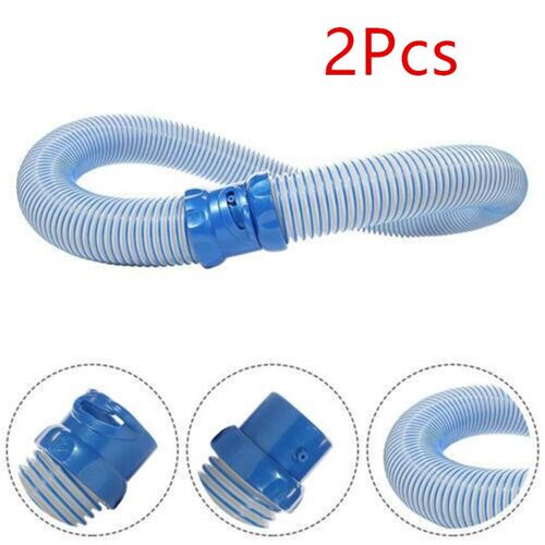Tuyau de Nettoyeur pour Piscine Creusée Tuyau D'Aspiration pour Aspirateur Zodiac MX6 MX8, 2PCS Bleu - 1m*40mm