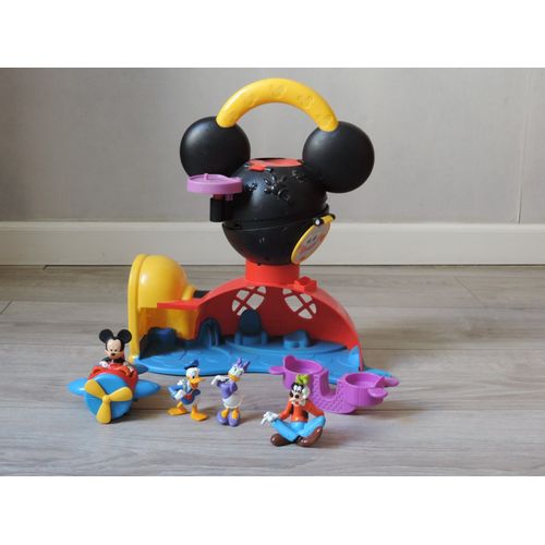 Nouvelle Maison De Mickey + 4 Figurines