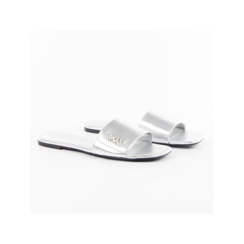 Claquette Guess Est G Argent