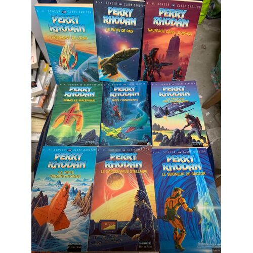 Perry Rhodan - 9 Volumes - Scheer Et Darlton - Tomes  124 A 132