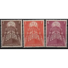Luxembourg Timbres Europa 1957