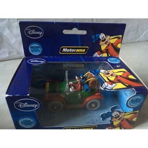 Voiture miniature disney dingo - 1:43 - die cast métal - motorama