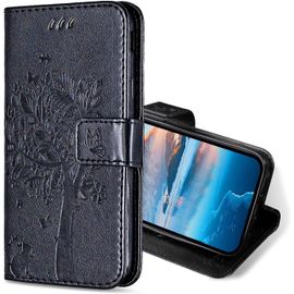 Kal-Coque Pour Samsung Galaxy S20 Plus, Etui Protection Housse Premium En Cuir Pu, Antichoc Étui À Rabat Portefeuille Flip Case Pour Samsung S20 Plus (Noir)