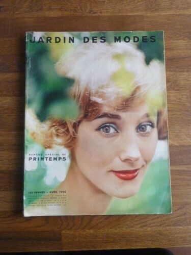 Jardin Des Modes 436 De Avril 1958 - Numéro Spécial De Printemps