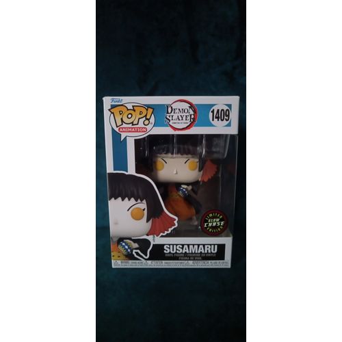 Figurine Funko Pop - Demon Slayer 1409 - Susamaru [Chase] - Édition Limitée - Demon Slayer - Réf. Funko 72611 - Août 2023 - Chase, Glow In The Dark - Limited Edition