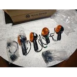 Kit De 4 Clignotants Noir Meteor Royal Enfield