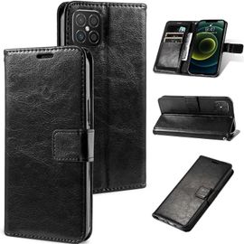 Etui Coque Compatible Xiaomi Redmi S2 Cover Housse Portefeuille¿2x¿ Verre Trempe,3 Fente Pour Carte Fermeture Magnetique Portable 360°Protection Antichoc Stand Cuir Premium Pc Coque,Le Noir