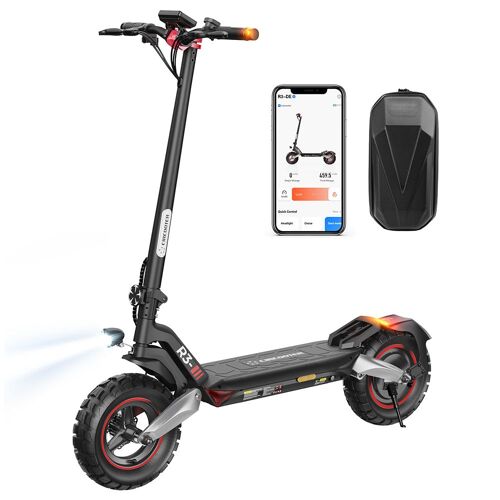 Circooter R3 Trottinette Électrique Version Abe, Moteur 500 W, Batterie 48 V 15 Ah, Pneus 10 Pouces, Vitesse Maximale 20 Km/H, Autonomie 100 Km, Contrôle Par Application