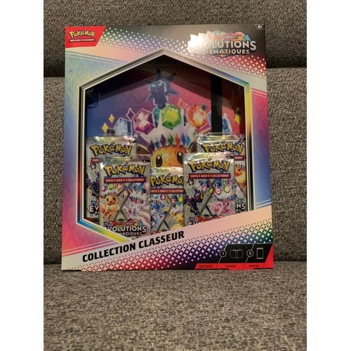 Coffret Classeur Pokemon 8.5 Evolutions Prysmatiques