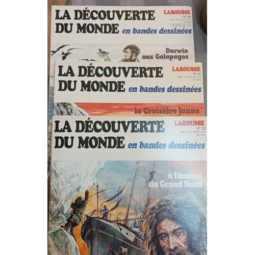 La Découverte Du Monde En Bandes Dessinées N° 20-21-22