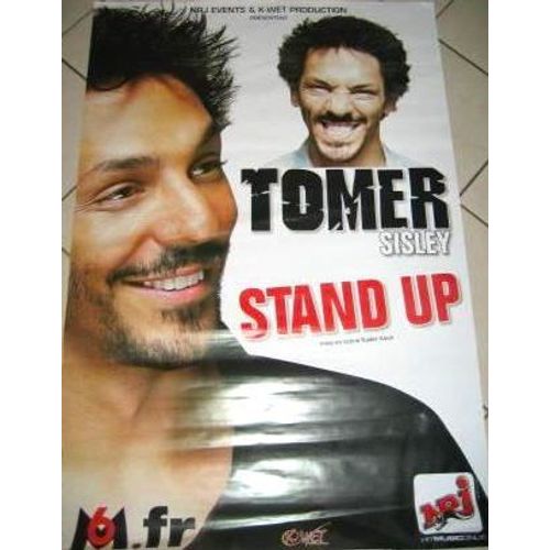 Affiche Originale 40x60 Cm Tomer Sisley En Scène - Stand Up - Mise En Scène Kader Aoun (Nrj Events / K-Wet Production)
